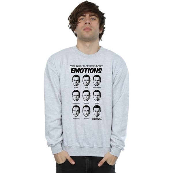 The Big Bang Theory Mens Sheldon Emotions Sweatshirt