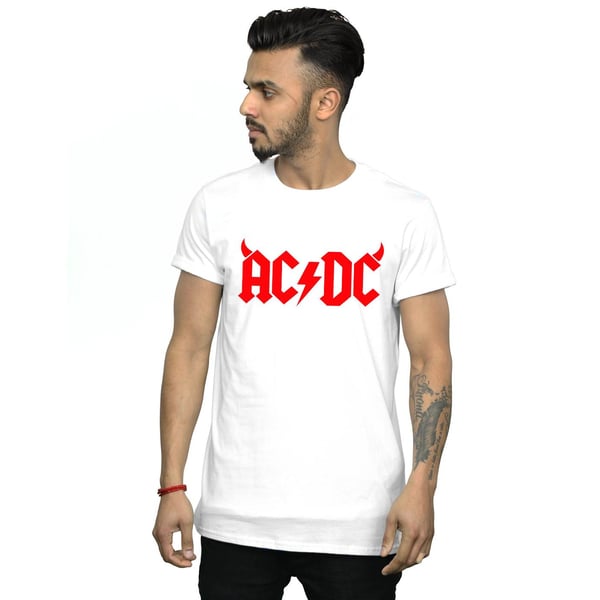 AC/DC Miesten Horns Logo T-paita