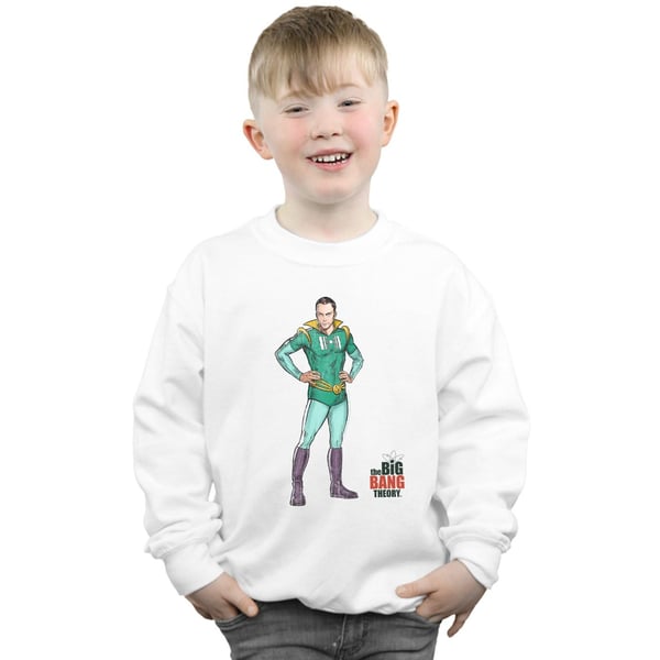 The Big Bang Theory Boys Sheldon Superhero Sweatshirt