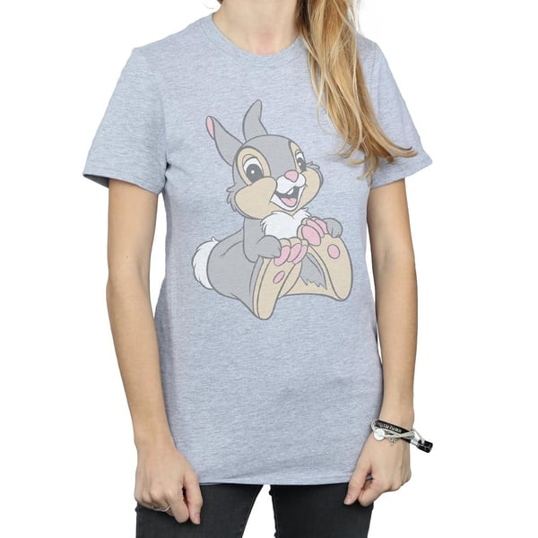 Bambi Womens/Ladies Classic Thumper Cotton Boyfriend T-Shirt