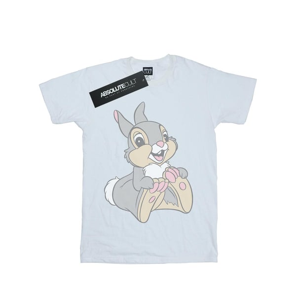 Bambi Dam/Dam Klassisk Thumper Bomulls Boyfriend T-shirt