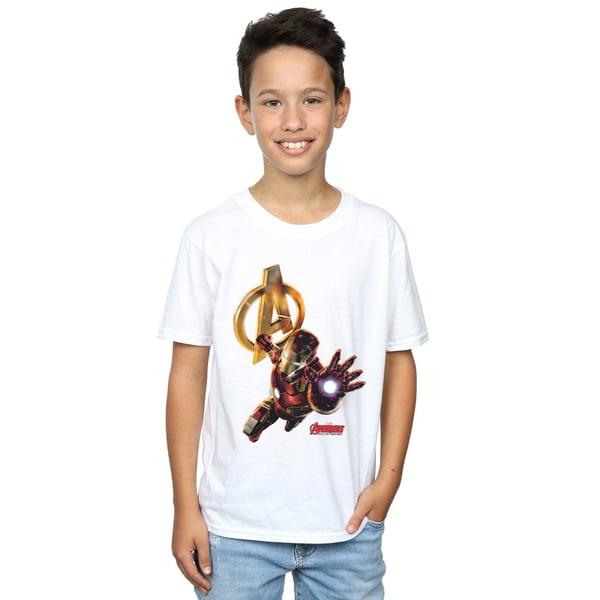 Marvel Boys Iron Man Pose T-paita