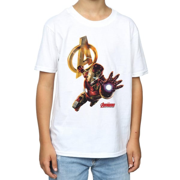 Marvel Boys Iron Man Pose T-paita
