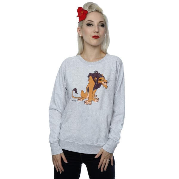 Disney Womens/Ladies Classic Scar Sweatshirt