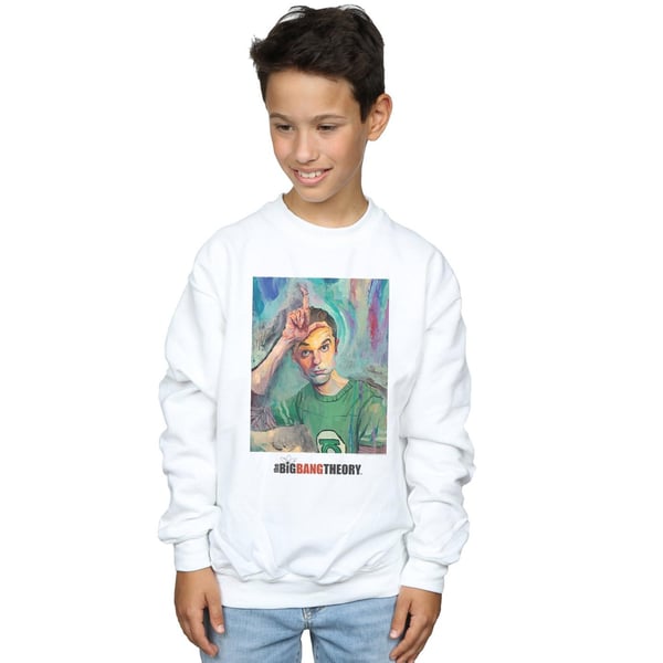 The Big Bang Theory Boys Sheldon Loser Painting Sweatshirt