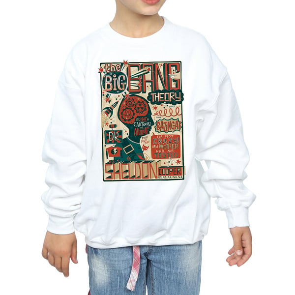 Big Bang Theory Girls Infographic Poster Sweatshirt