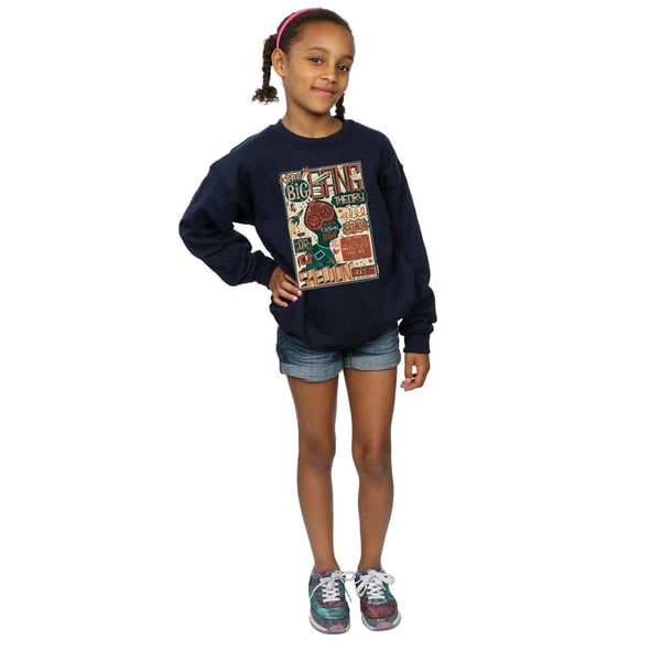 Big Bang Theory Girls Infographic Poster Sweatshirt
