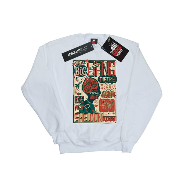 Big Bang Theory Girls Infographic Poster Sweatshirt