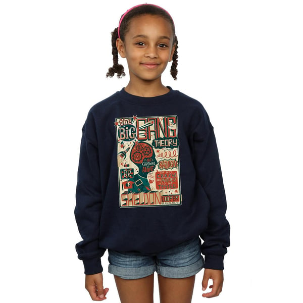 Big Bang Theory Girls Infographic Poster Sweatshirt