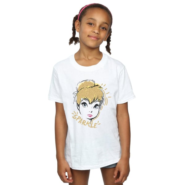 Tinkerbell Girls Sparkle Cotton T-Shirt