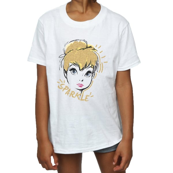 Tinkerbell Girls Sparkle Cotton T-Shirt