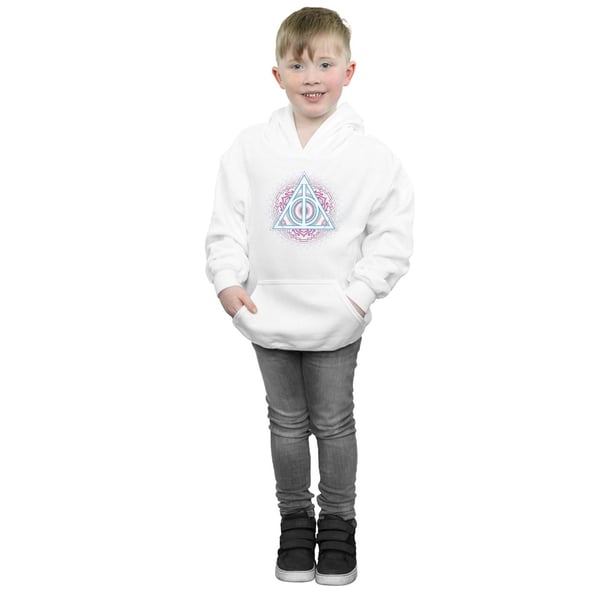 Harry Potter Boys Neon Deathly Hallows Hoodie