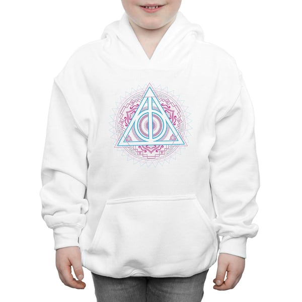 Harry Potter Boys Neon Deathly Hallows Hoodie