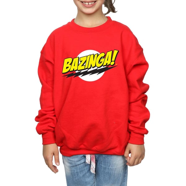 Räjähdysteoria Tyttöjen Sheldon Bazinga -collegepaita