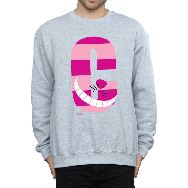 Disney Mens Alphabet A Is For Alice Sweatshirt