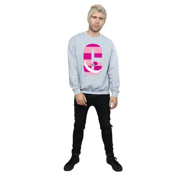 Disney Mens Alphabet A Is For Alice Sweatshirt