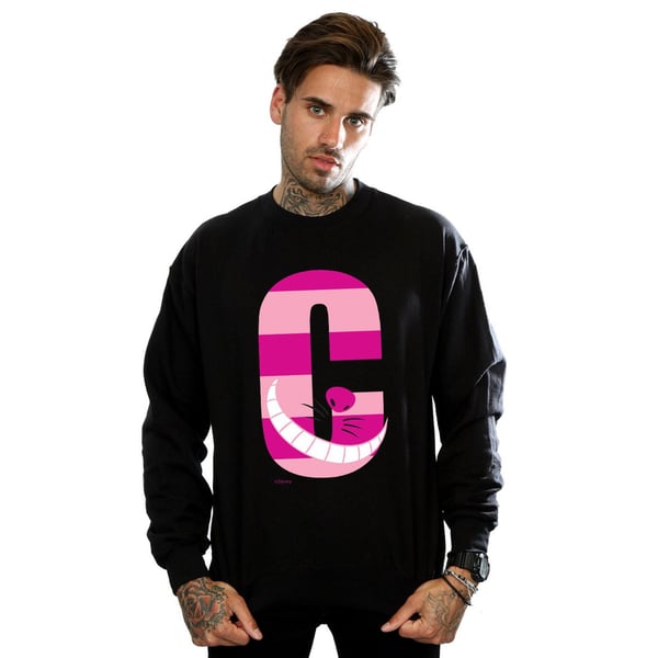 Disney Mens Alphabet A Is For Alice Sweatshirt