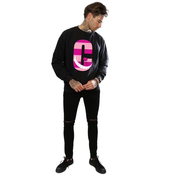 Disney Mens Alphabet A Is For Alice Sweatshirt