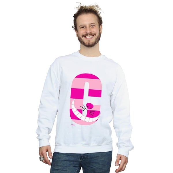 Disney Mens Alphabet A Is For Alice Sweatshirt