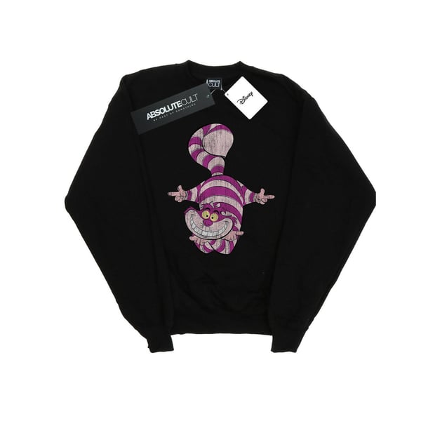 Disney Mens Alice In Wonderland Cheshire Cat Upside Down Sweatshirt