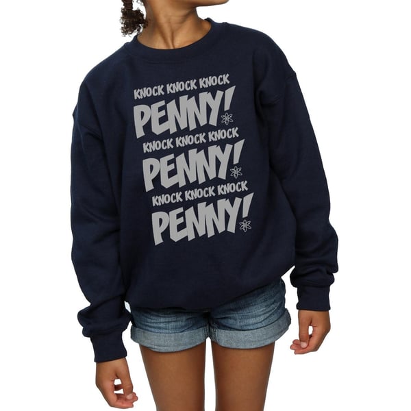 The Big Bang Theory Girls Sheldon Knock Knock Penny Sweatshirt