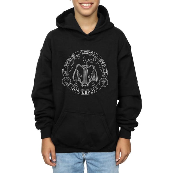 Harry Potter Poikien Hufflepuff-sinettihuppari