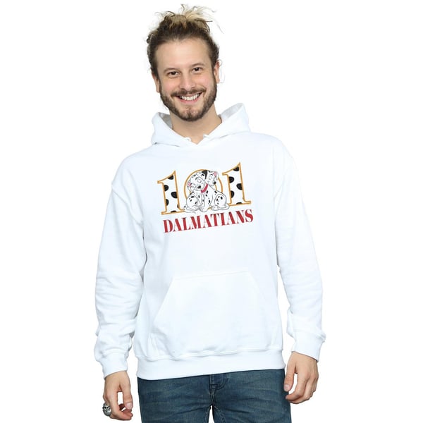 Disney Mens 101 Dalmatians Puppy Hug Hoodie