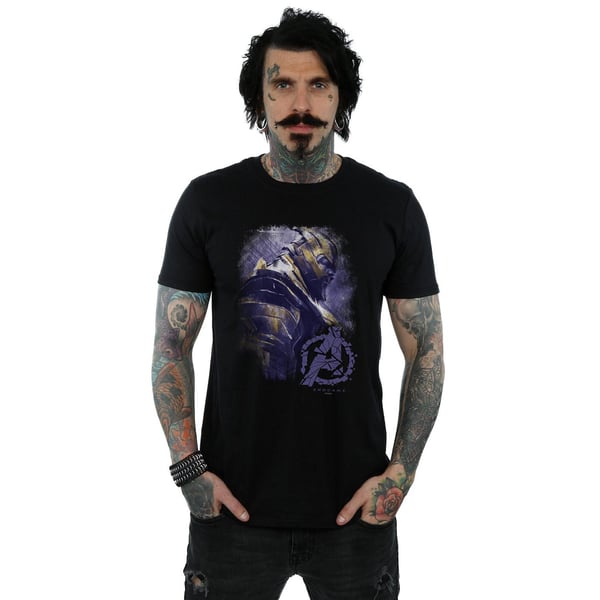 Marvel Mens Avengers Endgame Thanos Brushed T-Shirt