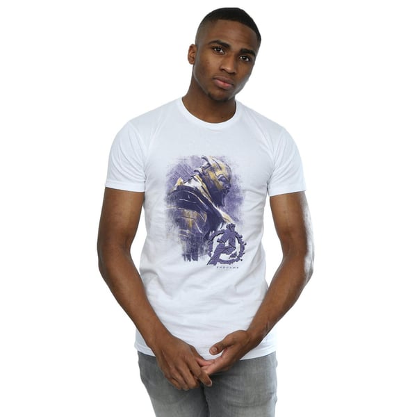 Marvel Mens Avengers Endgame Thanos Brushed T-Shirt