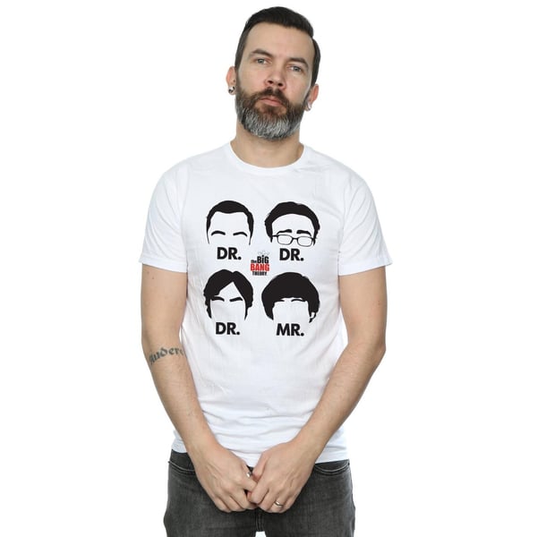 The Big Bang Theory Mens Doctors And Mr Cotton T-Shirt