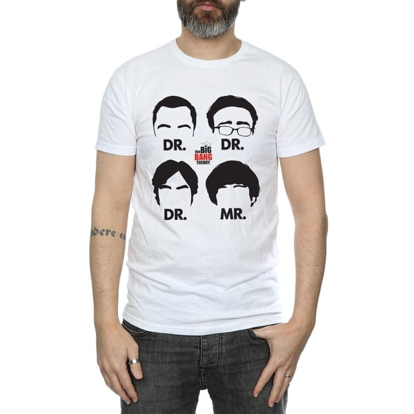 The Big Bang Theory Mens Doctors And Mr Cotton T-Shirt