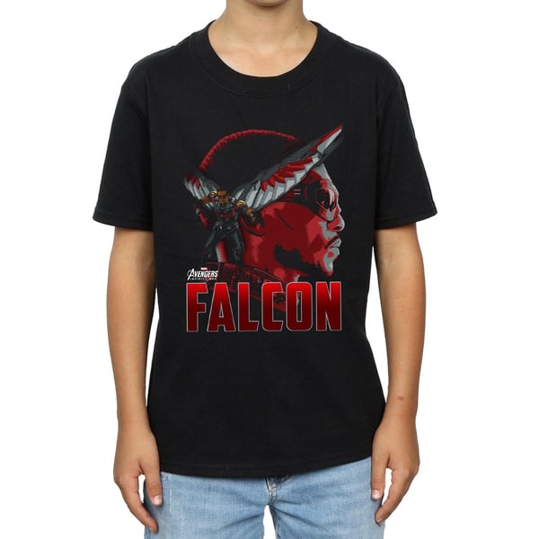 Marvel Boys Avengers Infinity War Falcon Character T-Shirt