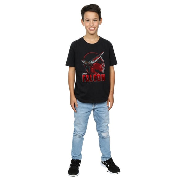 Marvel Boys Avengers Infinity War Falcon Character T-Shirt