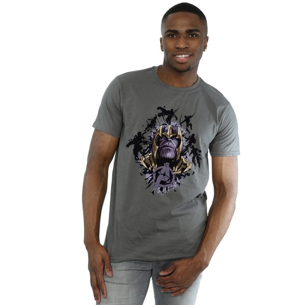 Marvel Mens Avengers Endgame Warlord Thanos T-paita