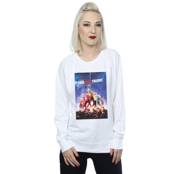 The Big Bang Theory Womens/Ladies Character Poster Sweatshirt