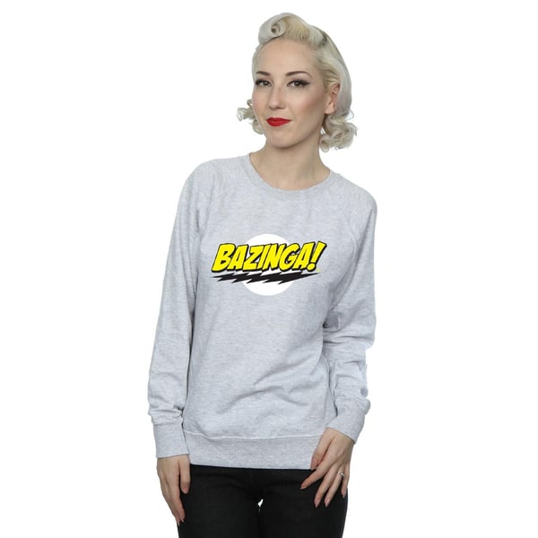 The Big Bang Theory Womens/Ladies Sheldon Bazinga Sweatshirt