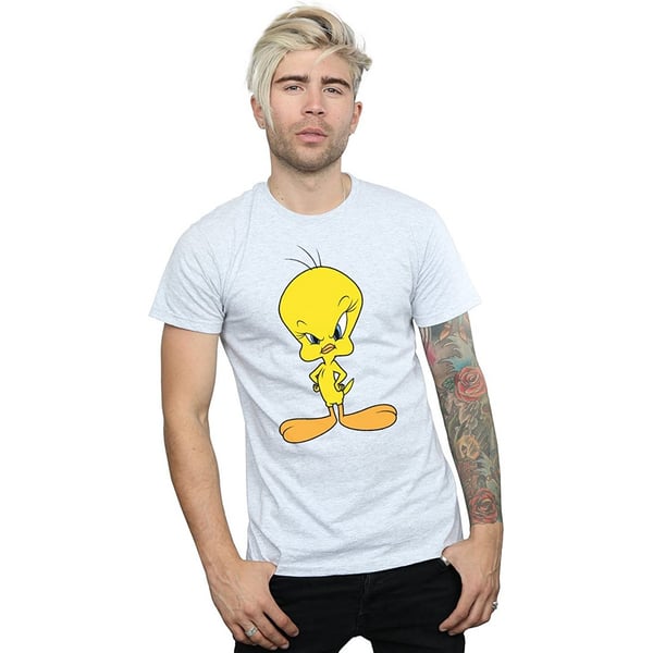 Looney Tunes Miesten Angry Tweety T-paita