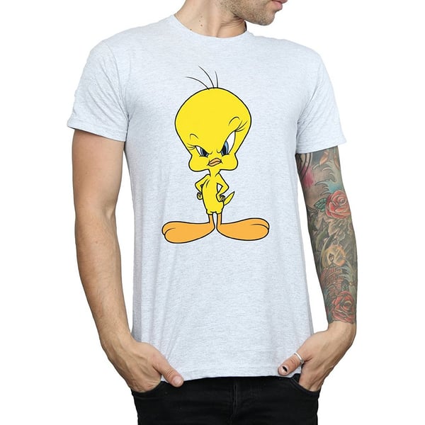 Looney Tunes Miesten Angry Tweety T-paita