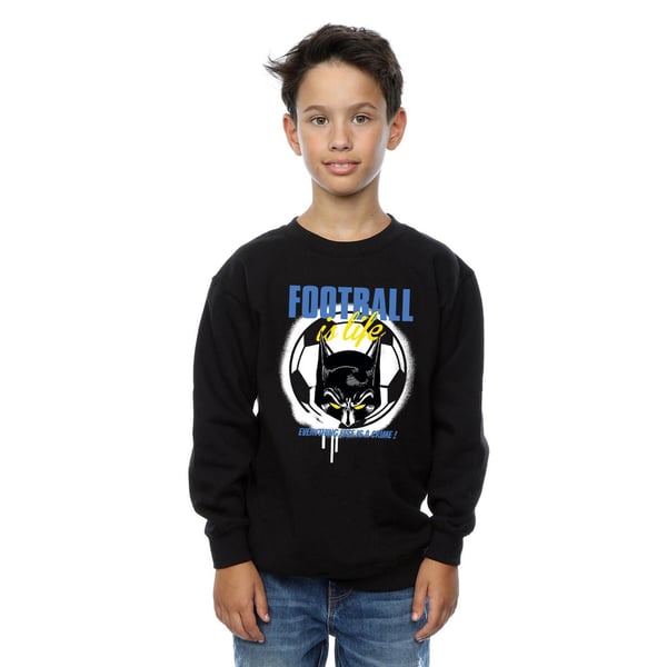DC Comics Boys Batman Football is Life Sweatshirt