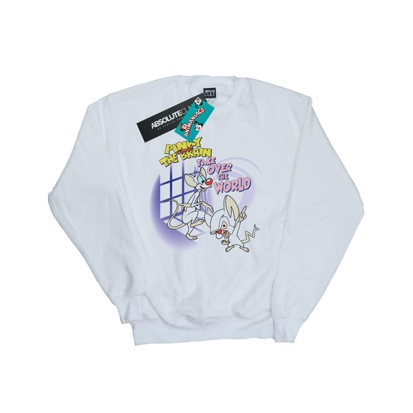 Animaniacs Miesten Pinky ja Brain Valloittavat Maailman Collegepaita