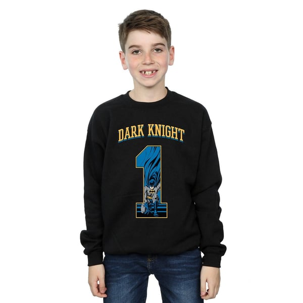 DC Comics Boys Batman Football Dark Knight Sweatshirt