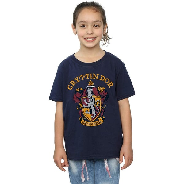 Harry Potter Tyttöjen Gryffindor Puuvilla T-paita
