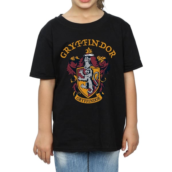 Harry Potter Tyttöjen Gryffindor Puuvilla T-paita