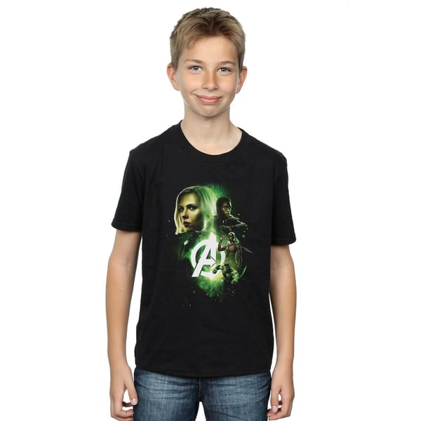 Marvel Boys Avengers Infinity War Widow Panther Team Up T-Shirt