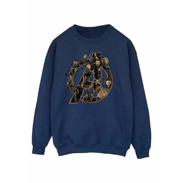 Avengers Infinity War Mens Logo Sweatshirt
