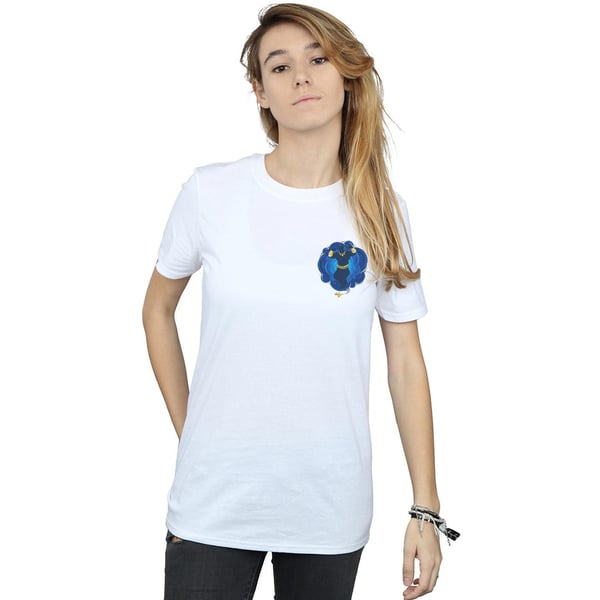 Disney Womens/Ladies Aladdin Movie Genie Breast Print Cotton Boyfriend T-Shirt