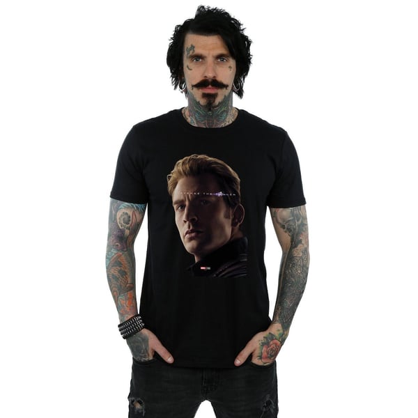 Marvel Mens Avengers Endgame Avenge The Fallen Captain America T-paita
