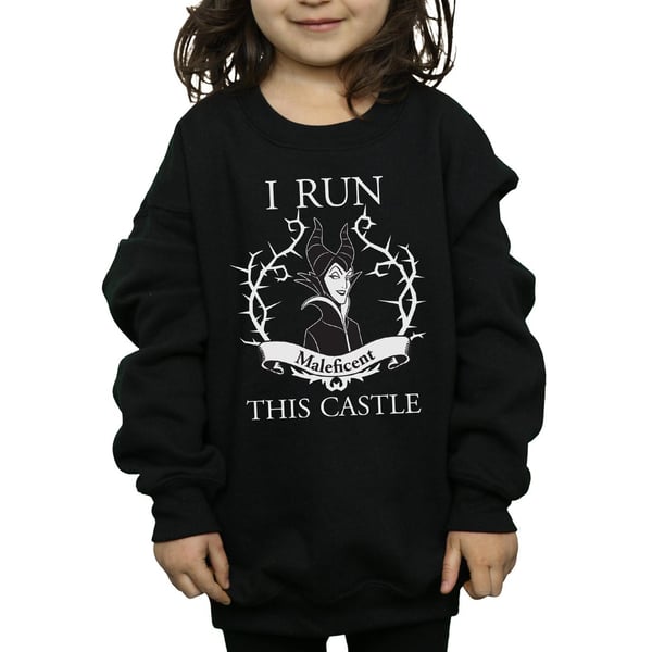Maleficent Girls I Run This Castle Cotton Sweatshirt