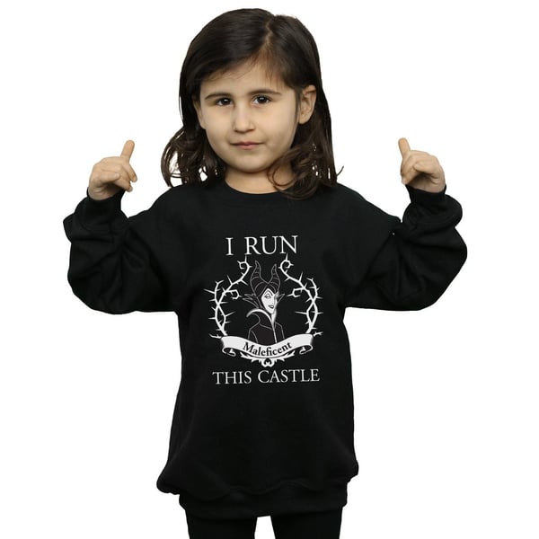Maleficent Girls I Run This Castle Cotton Sweatshirt