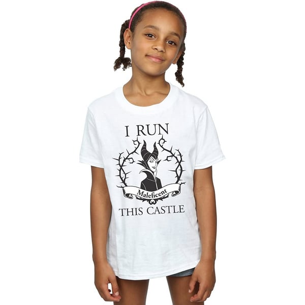 Maleficent Girls I Run This Castle Cotton T-Shirt